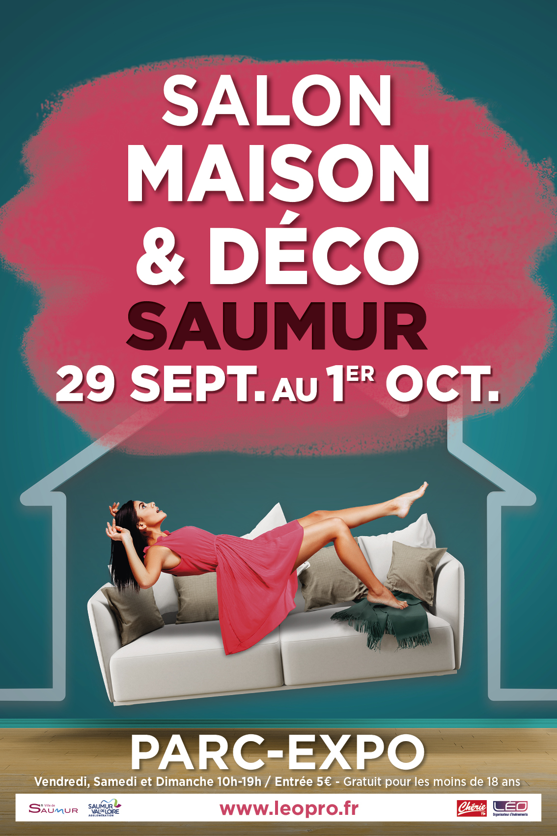 AFFICHE MAISON DÉCO SAUMUR