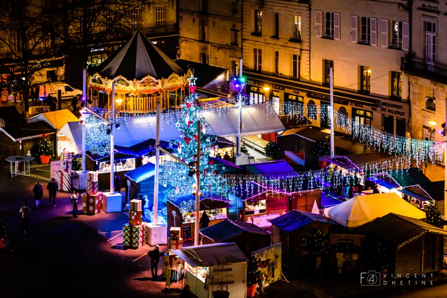 Marché de Noël à Saumur