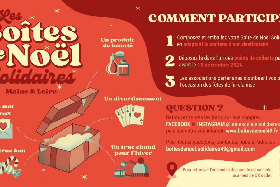 5ème édition des Boîtes de Noël Solidaires : Devenez créateurs de bonheur 