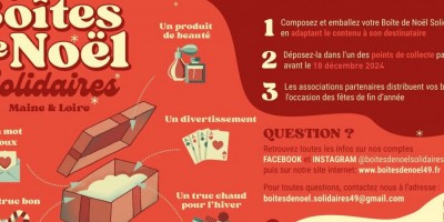 5ème édition des Boîtes de Noël Solidaires : Devenez créateurs de bonheur 