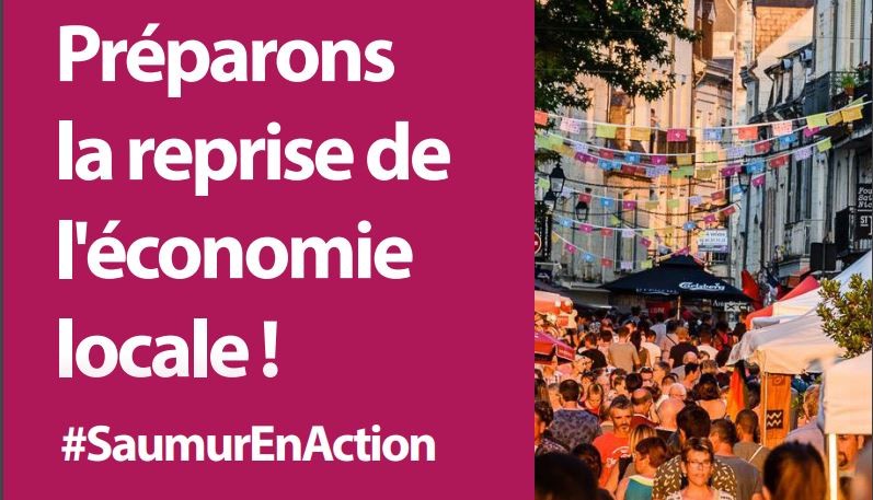 Saumur prépare la reprise de l'économie locale