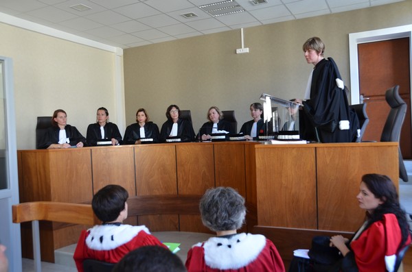 Audience solennelle de rentrée au TGI de Saumur