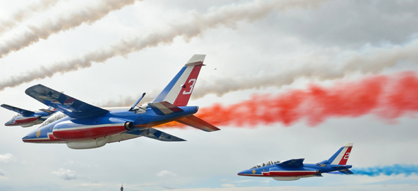 La Patrouille de France annoncée à Saumur