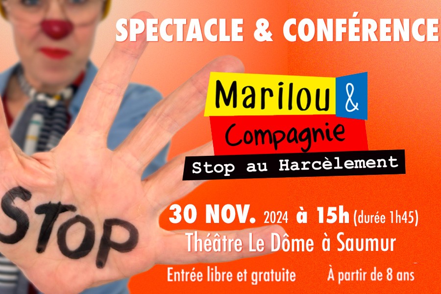 Harcèlement scolaire : Spectacle et Conférence le 30 novembre