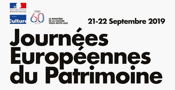 Les Journées Européennes du Patrimoine auront lieu les 21 et 22 septembre