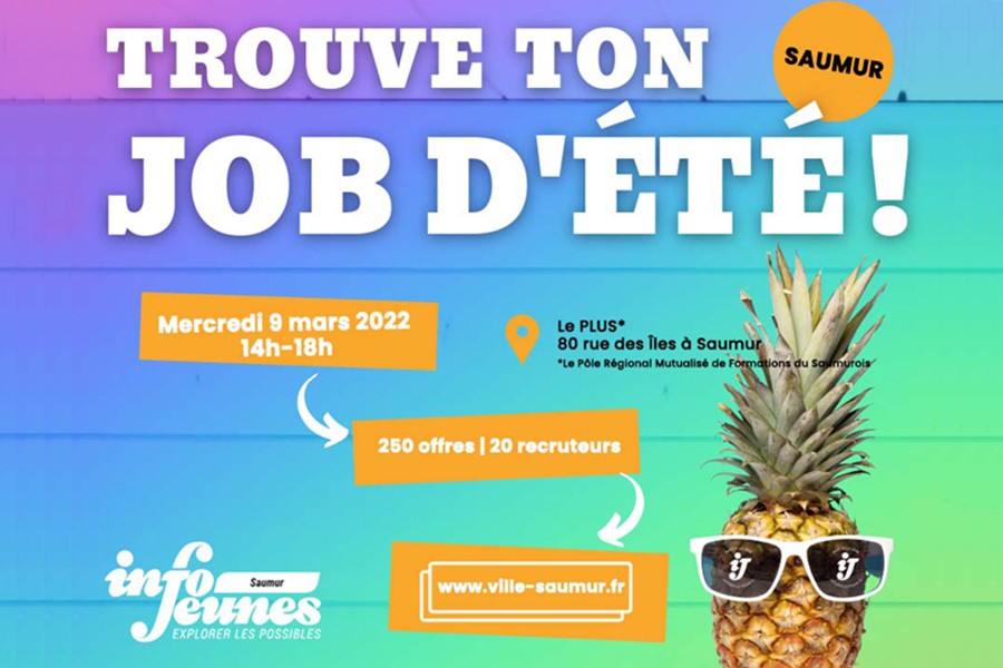 Forum Job d'été 2022 : rendez-vous le 9 mars au campus LE PLUS