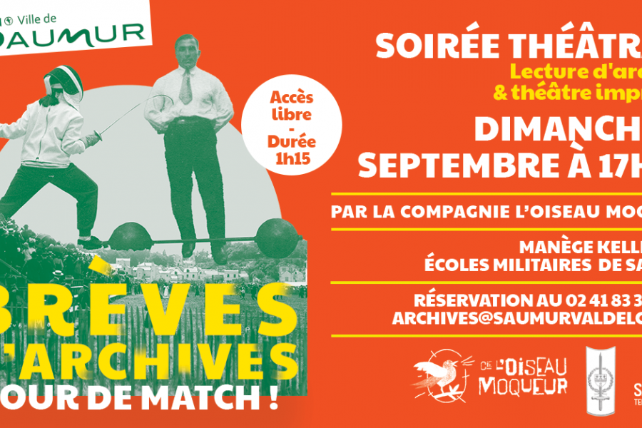 SOIRÉE BRÈVES D’ARCHIVES : JOUR DE MATCH ! 