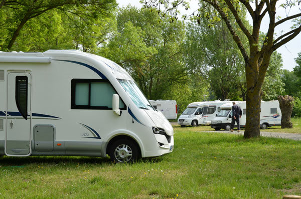 Ouverture de l'aire de camping-car de Dampierre