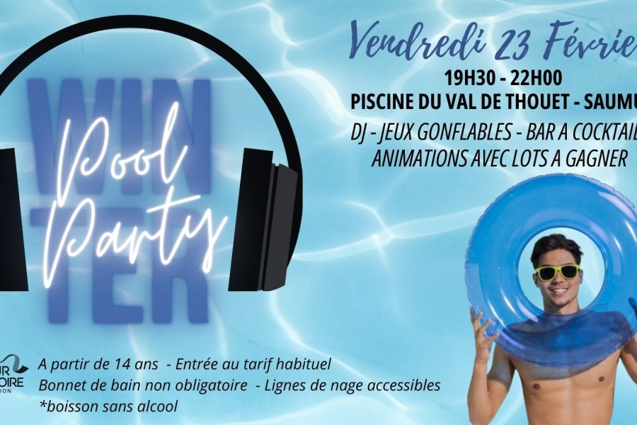 Winter Pool Party à la piscine du Val de Thouet