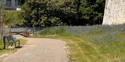 Les fossés du Château : un nouveau lieu de vie pour les saumurois