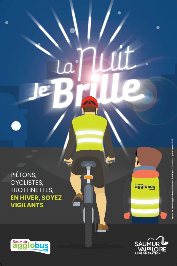 La nuit je brille : stands d’information et balade lumineuse à vélo