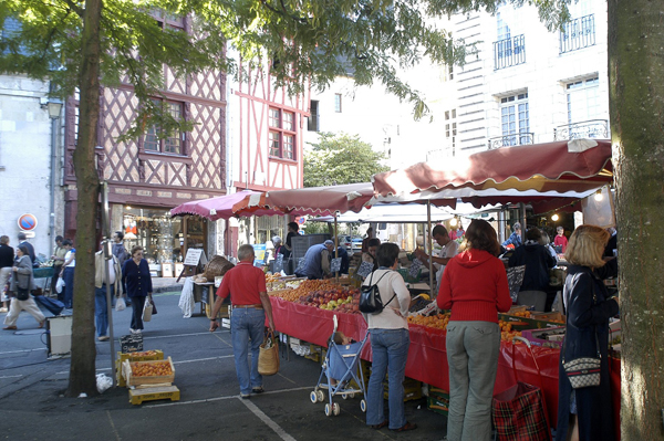 Marchés le 28 juin à Saumur