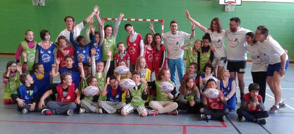 L'Ile des Enfants transforme l'essai du Rugby à 5 !