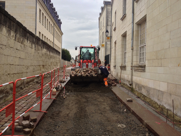 Où sont les travaux au 4 novembre ?