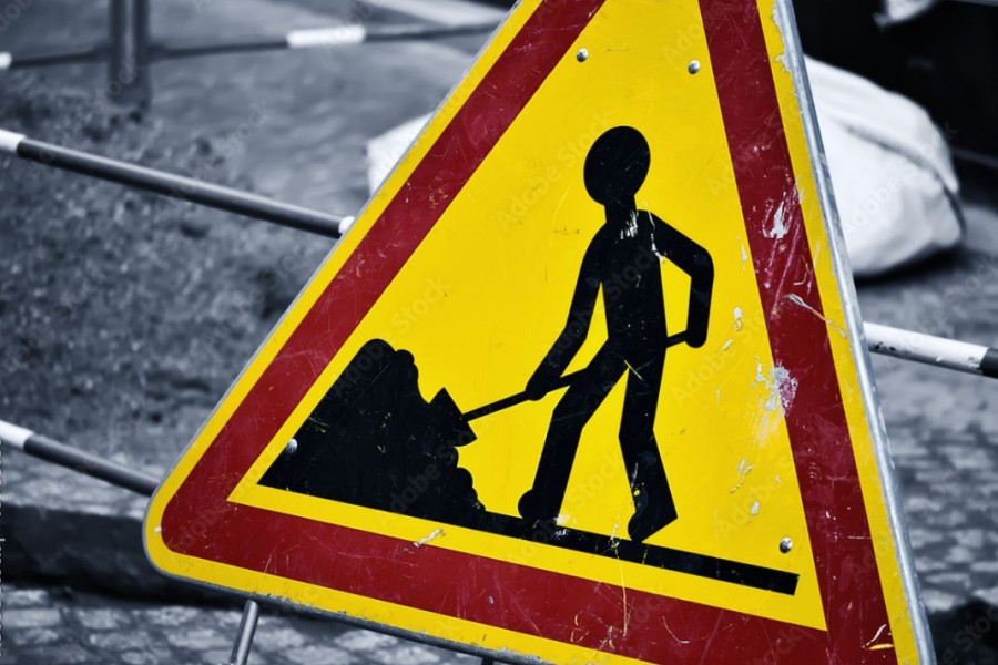 Travaux de nuit sur le pont de l'Ecluse