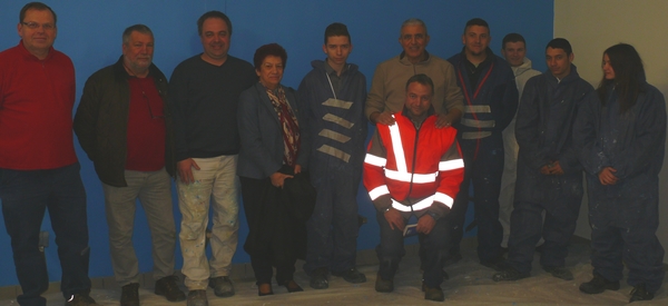 Des vestiaires aux couleurs du SLB49