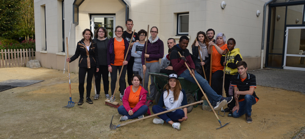 Un chantier jeunes à la Maison de retraite