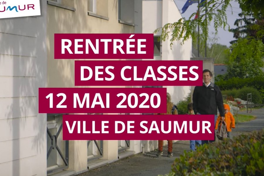 La rentrée des classes du 12 mai  en vidéo